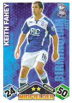 Keith Fahey Birmingham City 2009/10 Topps Match Attax #47